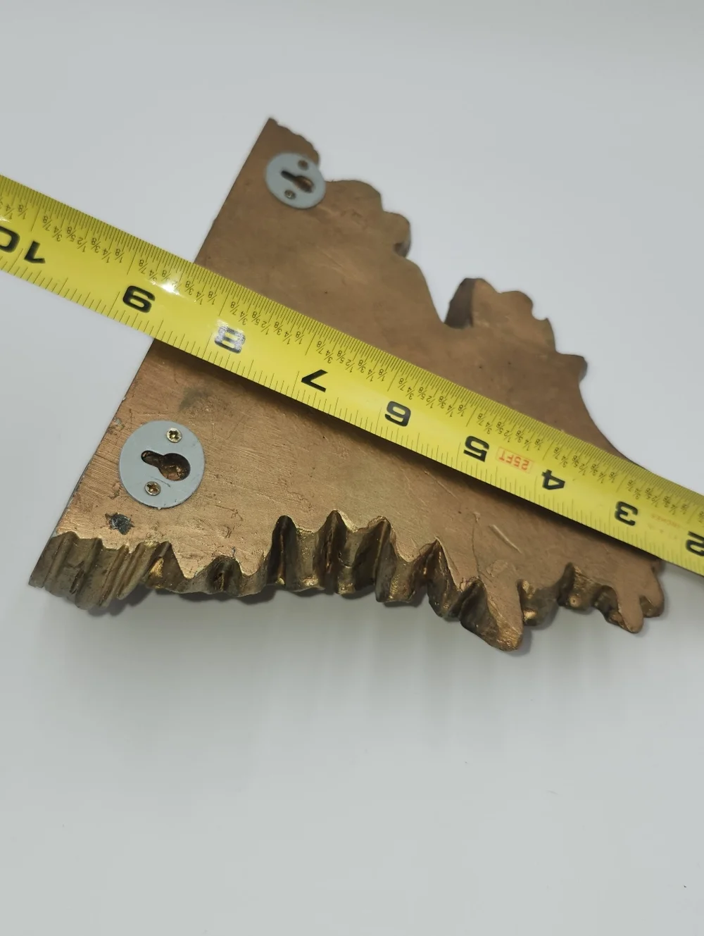 vintage Gilt Gold Wall Shelf corbel gilded 7.5